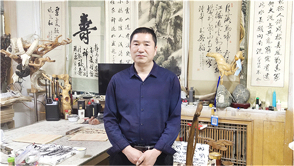 当代书法家侯民生